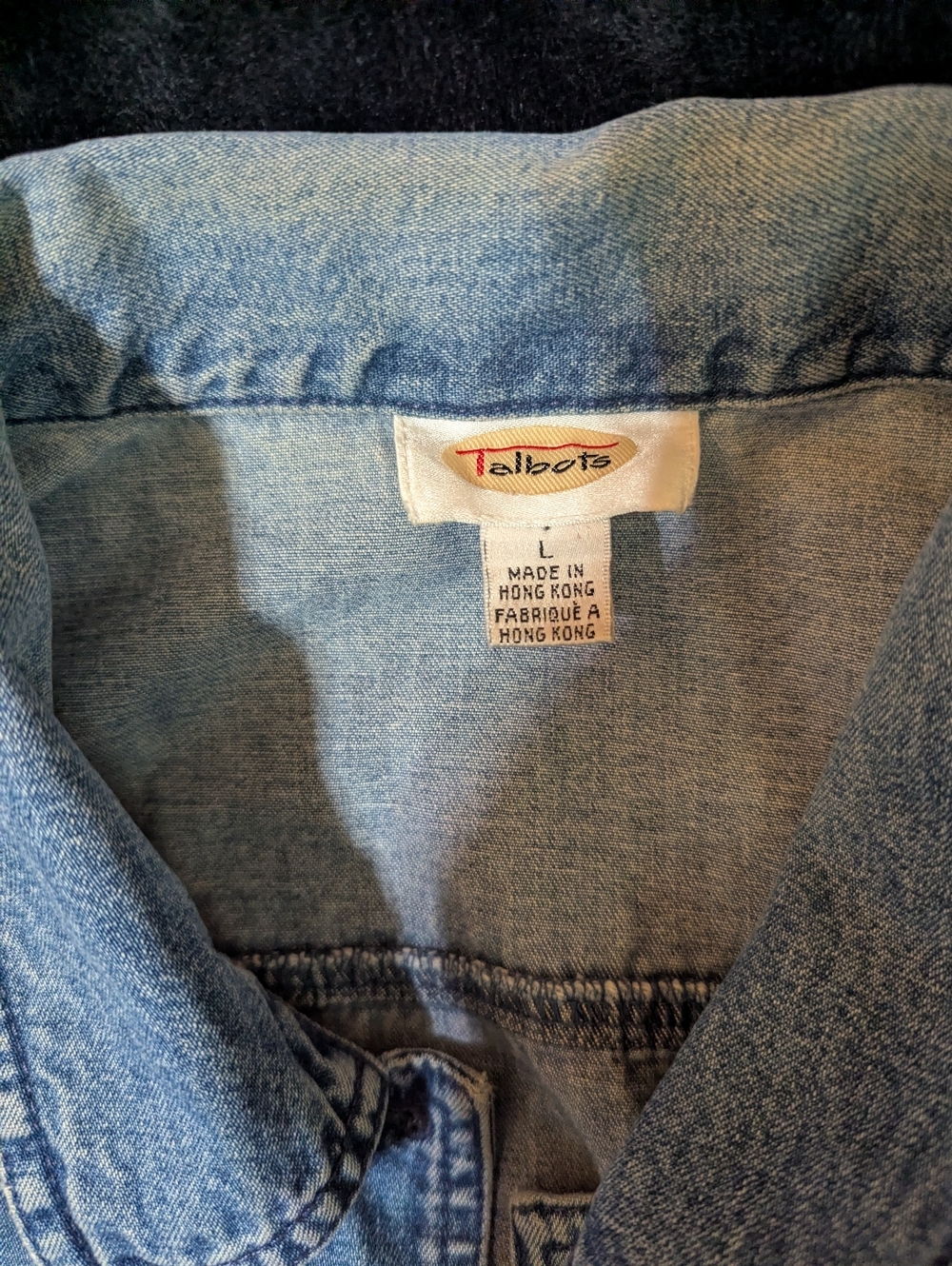 Talbots Light Blue Denim Jean Jacket - Picture 2 of 4